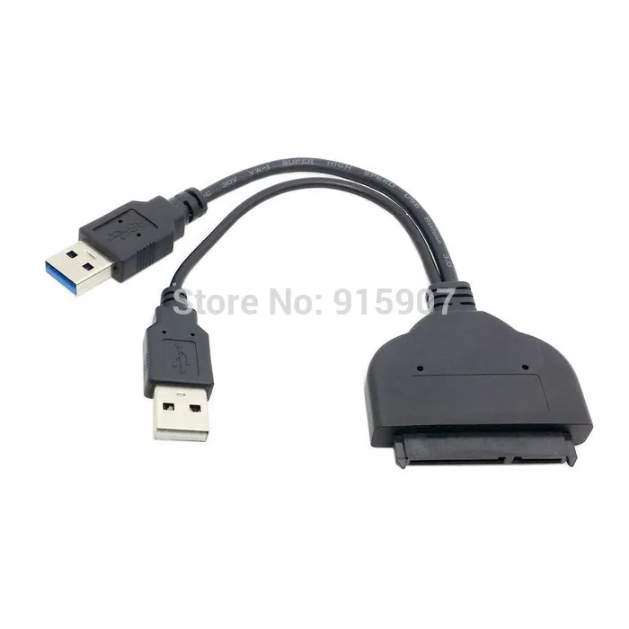 Cablecc סיי USB 3.0 ל-SATA 22pin 2.5