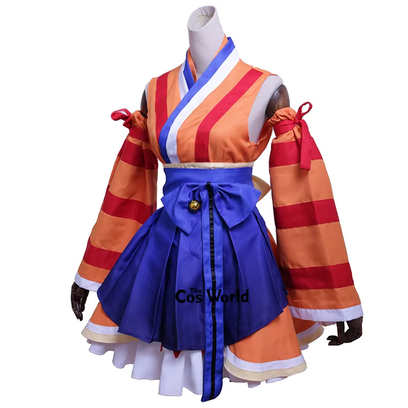 LoveLive!קרן שמש!! Aqours אד חולם Takami צ ' יקה שמלת קימונו יאקאטה תלבושת אנימה התאמה אישית Cosplay תלבושות - 1