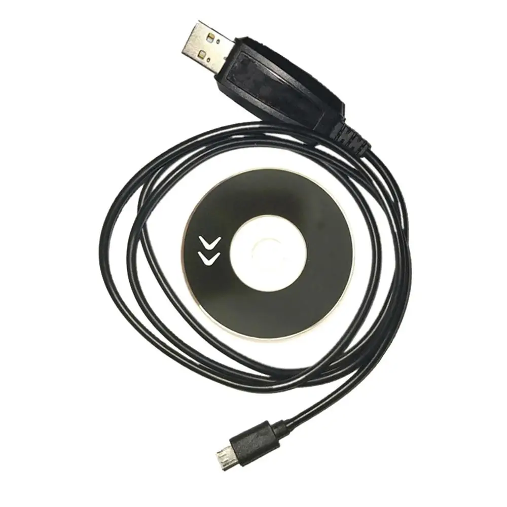 Mini USB תכנות כבל עם התקן עבור BAOFENG BF-T1 מיני רדיו מכשיר קשר CD הקושחה שני רדיו דרך אביזרים - 5