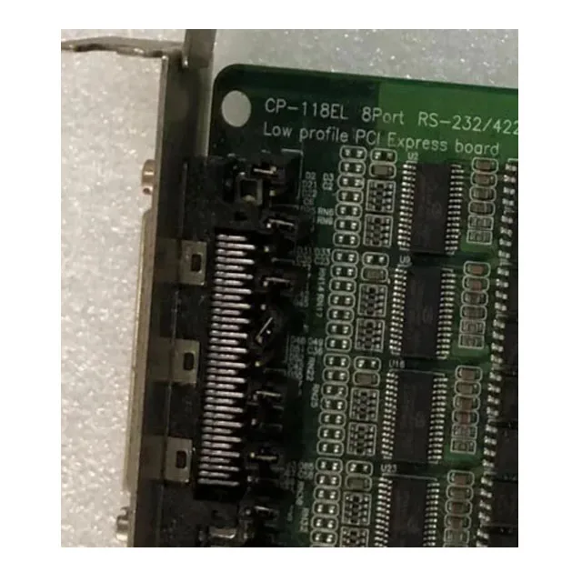 MOXA 8-יציאת RS-232/422/485 PCI Express טורית כרטיס CP-118EL-A - 4