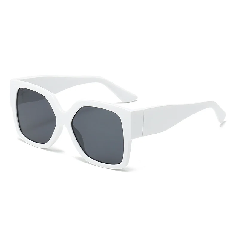 NYWOOH גדול מסגרת משקפי שמש נשים גברים מנופחים כיכר משקפי שמש יוקרה מעצב מותג משקפי נהיגה בנות גוונים UV400 - 4