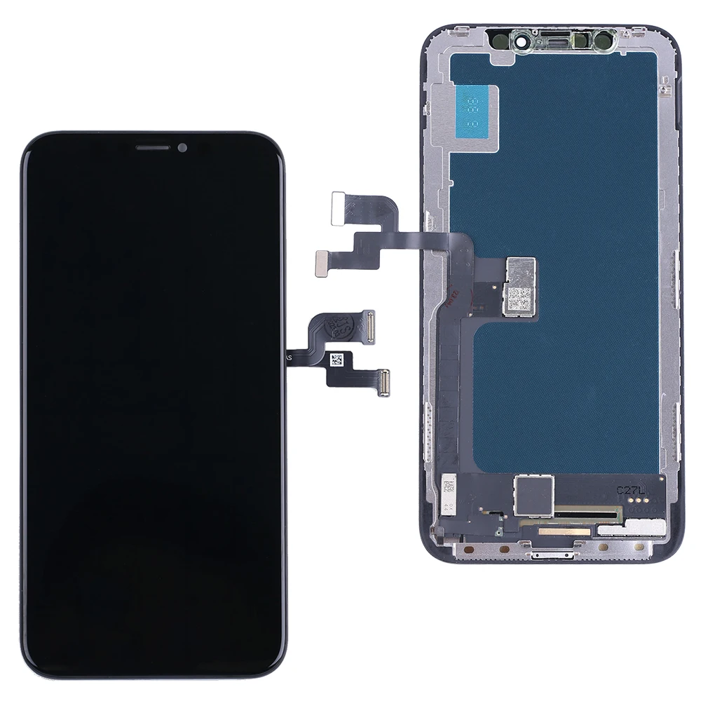 OLED עבור iPhone XS מקס איכותיים לבדוק ולבדוק אחד אחד עבודה מגע זכוכית עבור X XR XS המקורי תצוגת LCD מחליף - 2