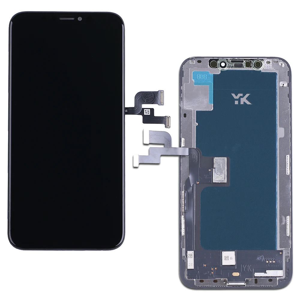 OLED עבור iPhone XS מקס איכותיים לבדוק ולבדוק אחד אחד עבודה מגע זכוכית עבור X XR XS המקורי תצוגת LCD מחליף - 3