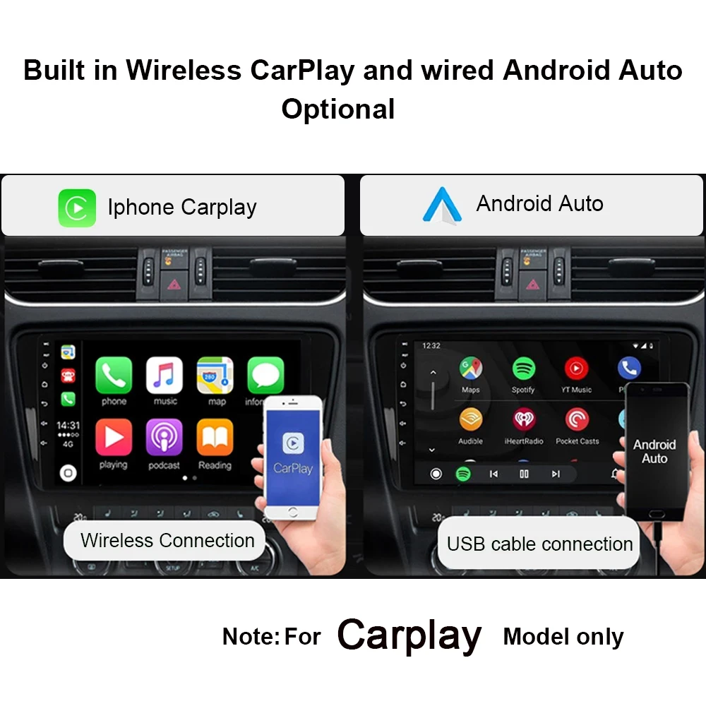 Qualcomm Snapdragon עבור אנדרואיד 13 פורד FIGO קא 2015 - 2020 dvd לרכב אוטומטי רדיו סטריאו ראש יחידת נגן מולטימדיה ניווט GPS - 3