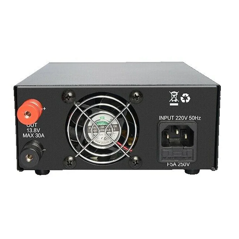 QYT DWC30WIN 30A 13.8 V יעילות גבוהה AC 220V אספקת חשמל המשדר עבור TYT ה-9800 KT-7900D 8900D KT-780Plus ם הרדיו במכונית - 3