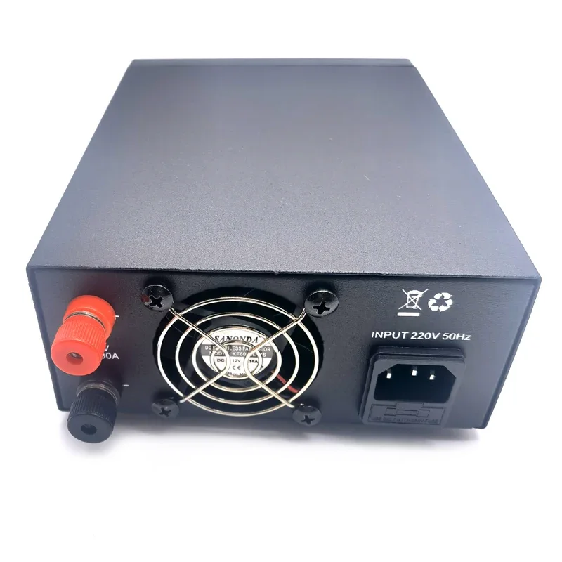 QYT DWC30WIN 30A 13.8 V יעילות גבוהה AC 220V אספקת חשמל המשדר עבור TYT ה-9800 KT-7900D 8900D KT-780Plus ם הרדיו במכונית - 5
