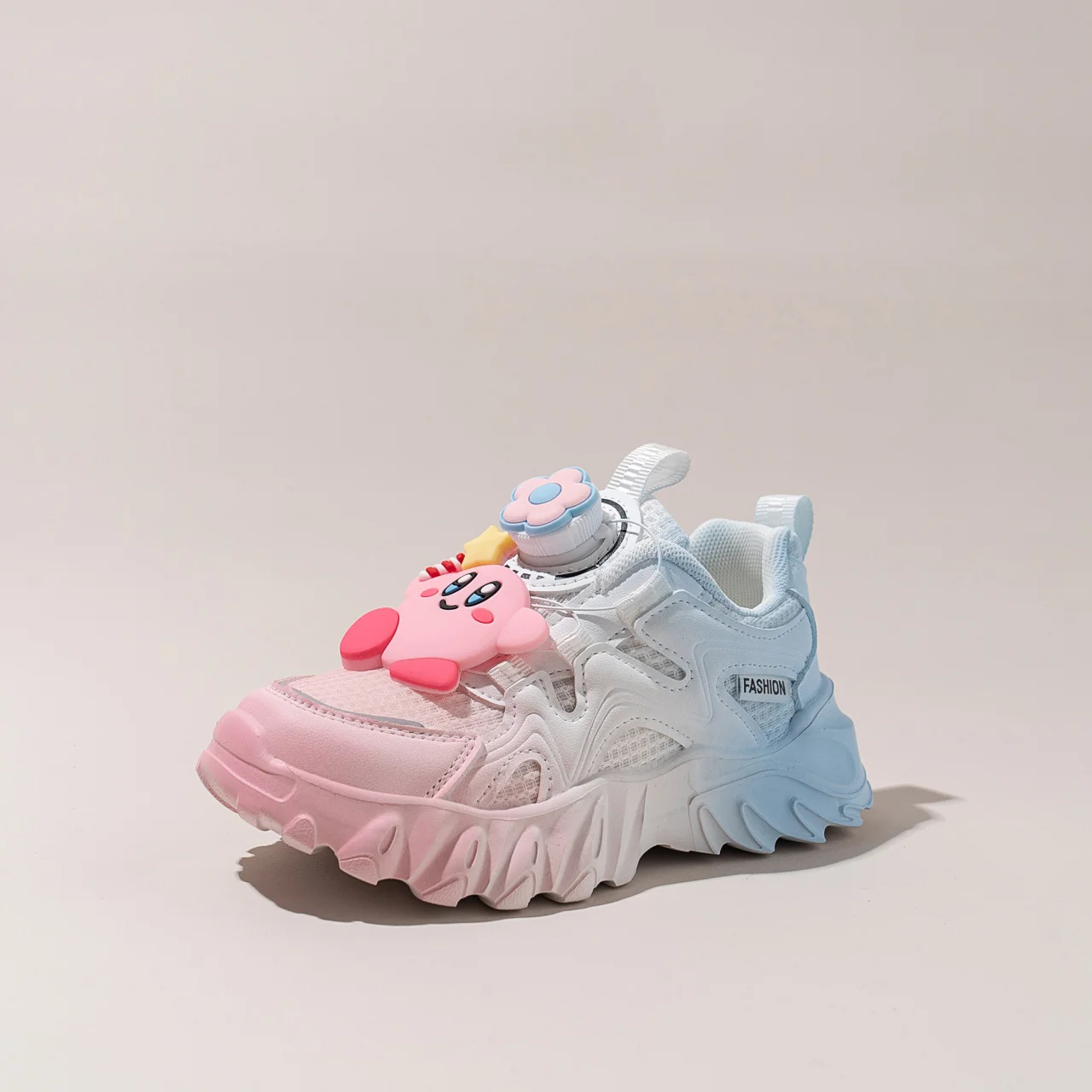 Sanrio Kawaii Kuromi בנות נעלי ספורט מגמה קיץ נעלי ריצה לנשימה קריקטורה חמודה רכה תחתון שיפוע אבא נעליים מתנה - 5
