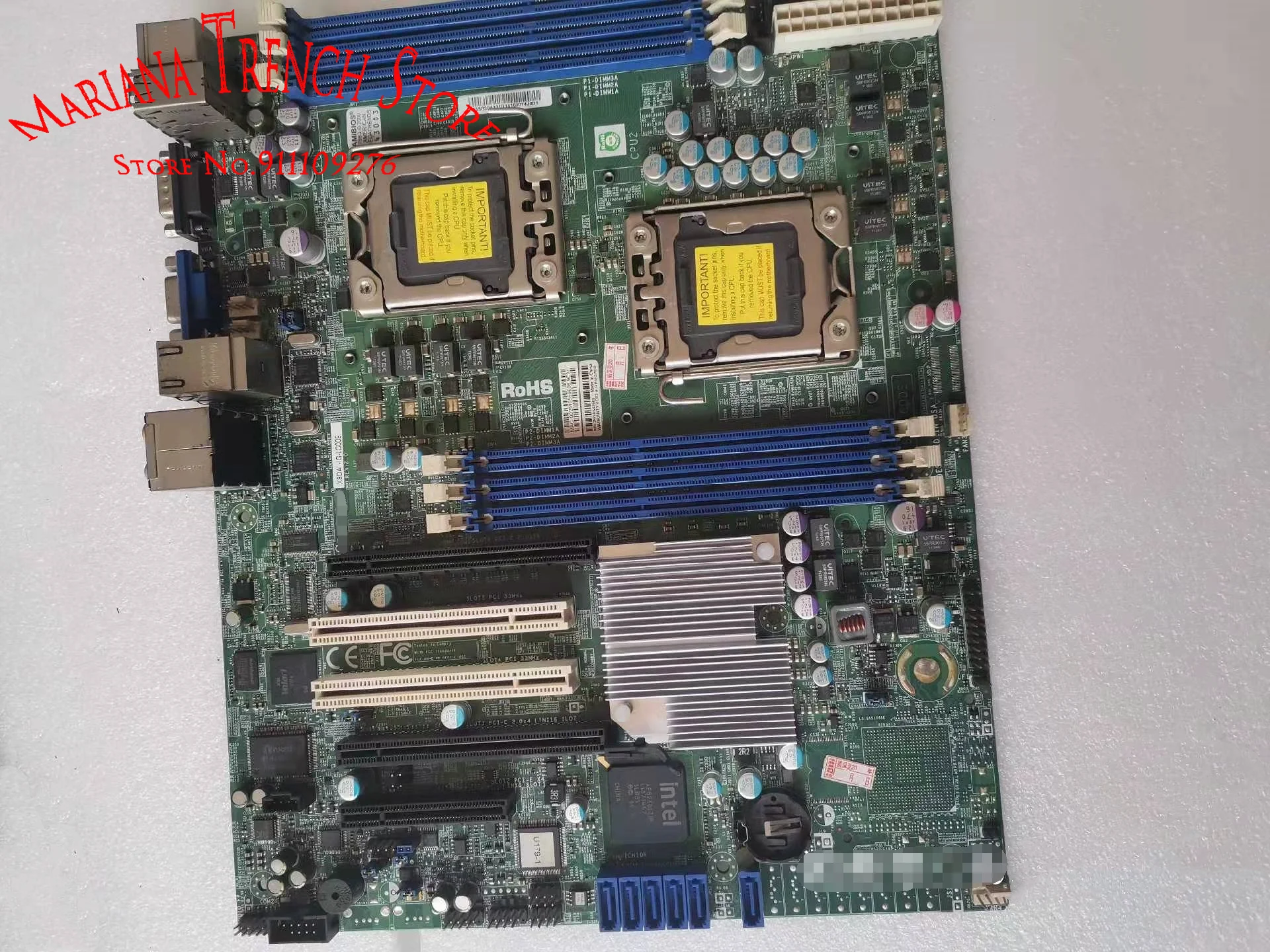 X8DAL-IG-LC009 על Supermicro לוח אם מעבד Xeon 5600/5500 סדרה DDR3 SATA2 PCI-E 2.0 - 0