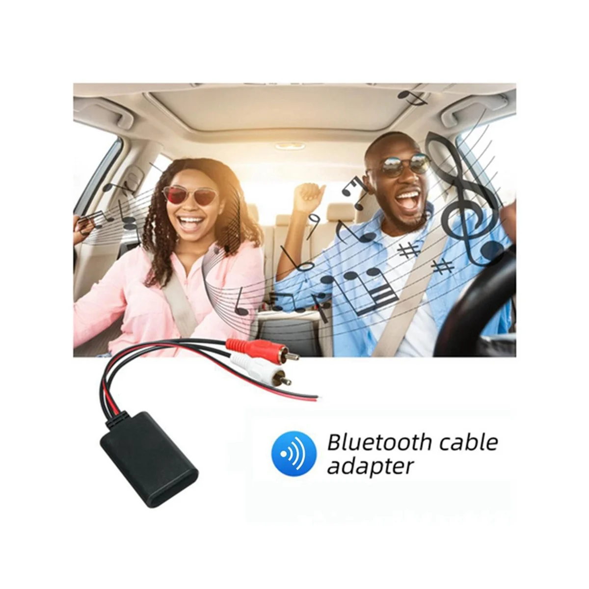 אוניברסלי לרכב RCA USB מתאם Bluetooth אלחוטית מקלט מדיה ביתית AUX Bluetooth התקן שמע כבל אודיו - 4