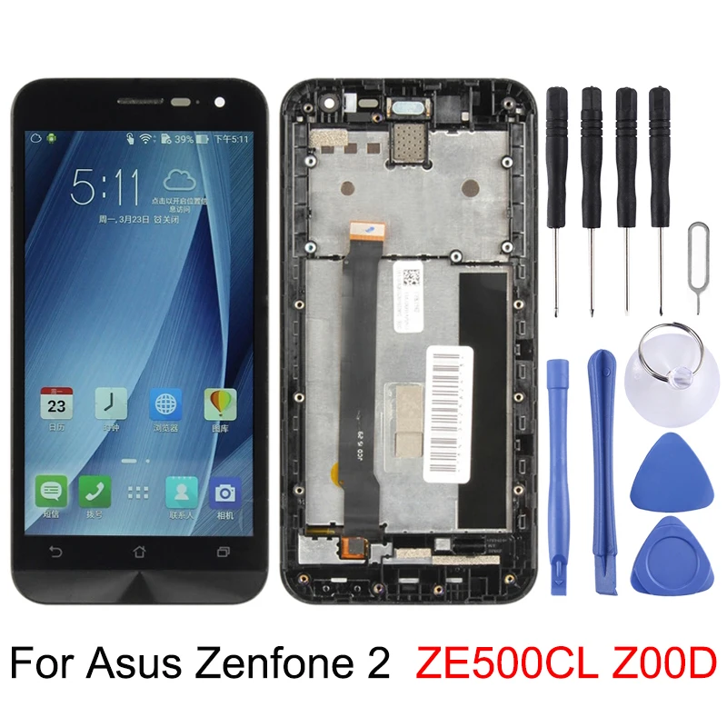 איכות גבוהה מסך LCD ו-דיגיטלית מלאה הרכבה, עם / בלי מסגרת ASUS Zenfone 2 ZE500CL / ZE551ML / ZE550ML - 1