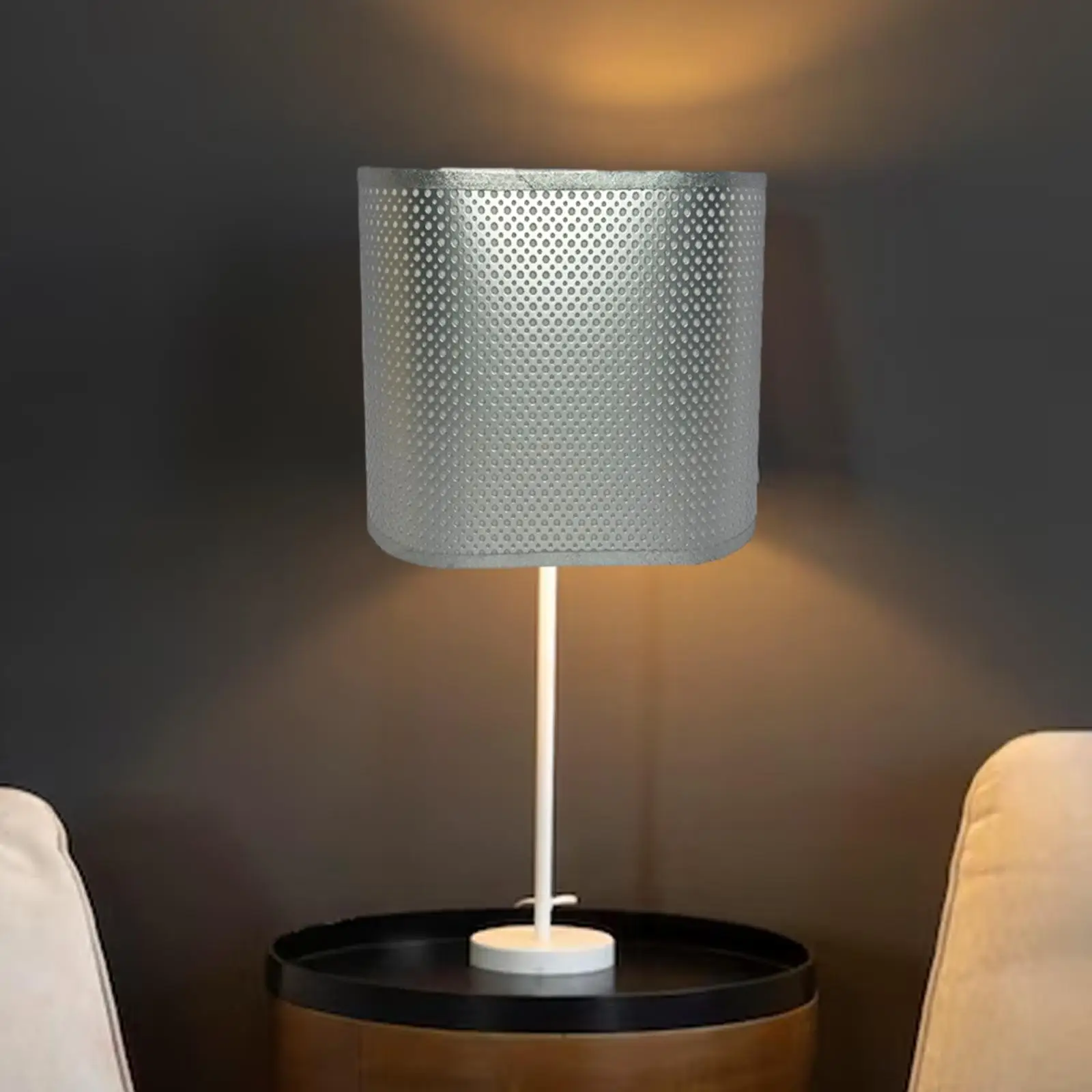 בד מנורת אהיל אור וצל השולחן מנורת אהיל המנורה שליד המיטה צל על השולחן מנורת קיר נברשת קישוט הבית בקומה אור - 2