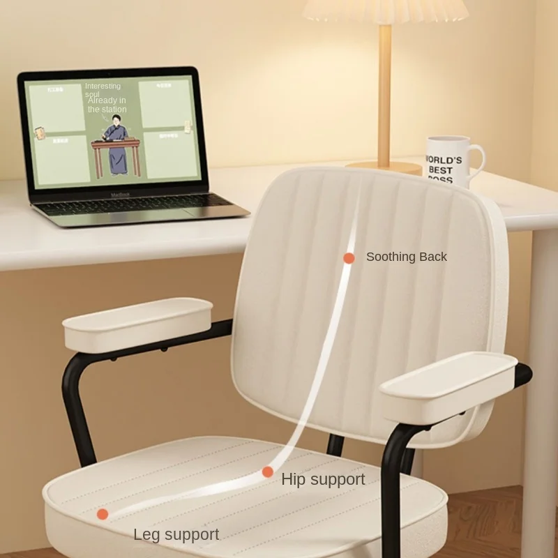 גבוהה אלסטי ספוג כיסא המחשב אור יוקרה למידה נוחה ריהוט משרדי חזקה טכנולוגיית בד הכיסא - 5