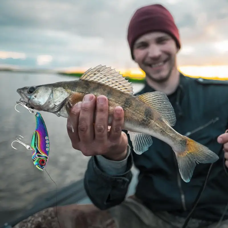 דיג פיתיון דיג ציוד עבור מים מתוקים מפתה עם 3D Fisheye עבור מים מתוקים להתמודד עם דג מנדרין פיתיון עם תיבת אחסון - 4