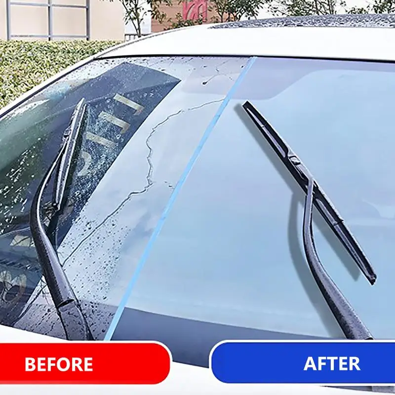 המכונית זכוכית נקייה הסוכן מנקה זכוכית אוטומטית הביתה עמיד למים גשם הוכחה השמשה רב תכליתי מנקה את הדלת מראות - 1