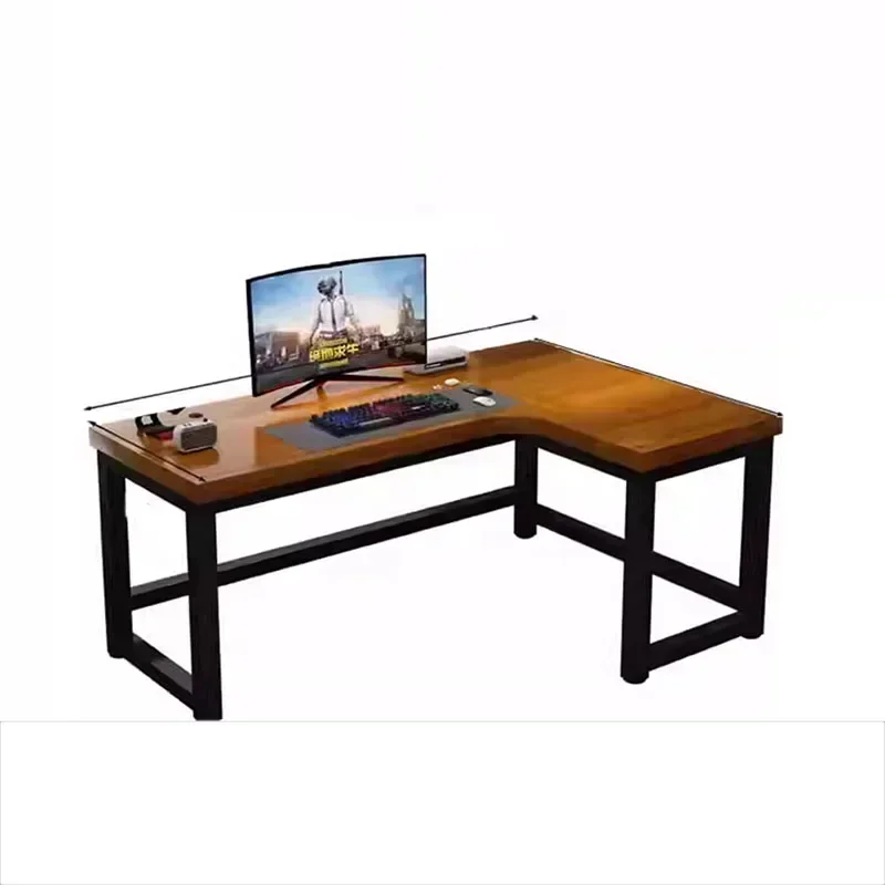 המשחקים הקבלה שולחנות מחשב נייד ללמוד יהירות בצורת L שולחנות מחשב קריאת הביתה Tavolino דה ליטו הרהיטים בסלון - 5