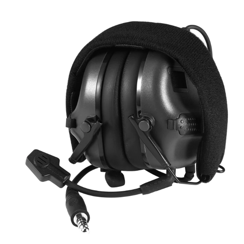 הפחתת רעש אוזניות הראש לובש גרסה אוזניות צליל איסוף ציד תקשורת - 1