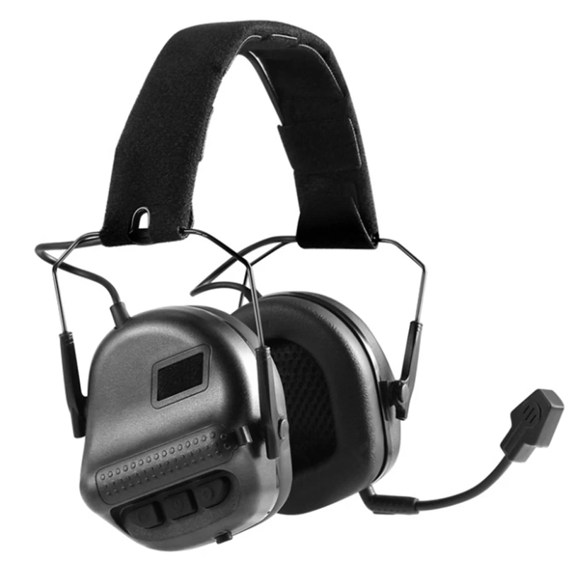 הפחתת רעש אוזניות הראש לובש גרסה אוזניות צליל איסוף ציד תקשורת - 5