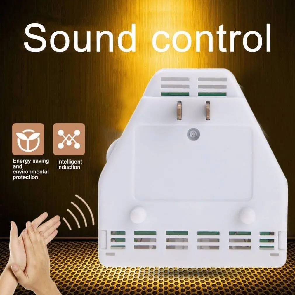 הצליל החדש מתג אוניברסלי על כפיים אלקטרוניות גאדג ' ט אור 110V שליטה קולית אור מוחא שליטה מופעל - 0