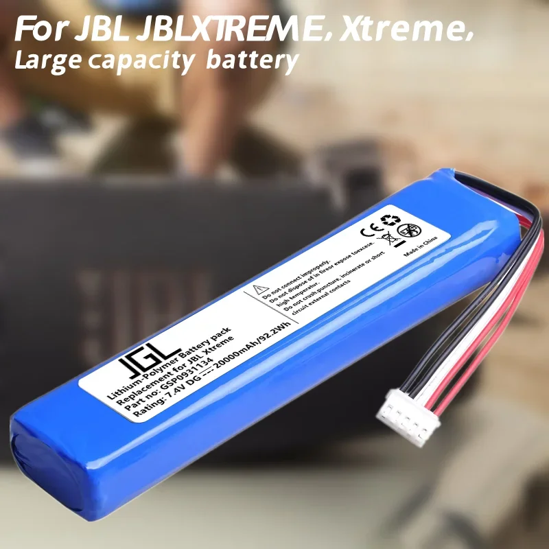 חבילת דה 4 סוללות 100% originales 7,4 V 20000mAh GSP0931134 לשפוך הוט-parleurs Bluetooth JBL אקסטרים אקסטרים 1, 4 pièces - 3