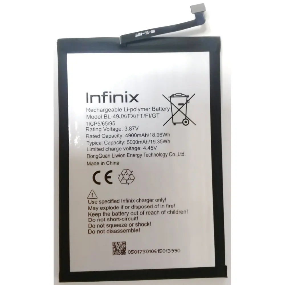 חדש lnfinix BL-49JX/FX/רגל/FI/GT קיבולת גבוהה נייד החלפת הסוללה של הטלפון - 0