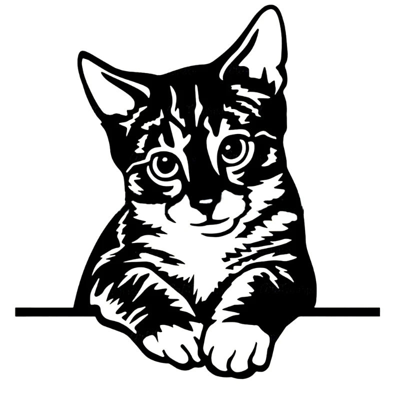 חיתוך ימות סטנסיל תבנית מתכת תבניות עצל שוכב חתול צורה סגנון DIY מלאכה הבלטה כלים אלבום עיצוב אלבומים עיצוב אמנות - 3