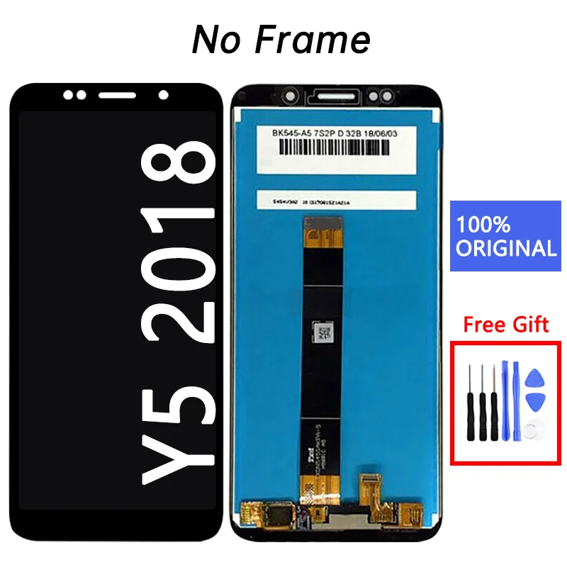 טלפון נייד צגי lcd עבור Huawei Y5 2018 מסך החלפת pantalla עבור huawei Y5 2018 lcd ercan Y5 2018 תצוגה - 5