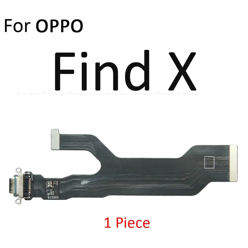 טעינת USB יציאת ג ' ק הרציף להגמיש את כבל המטען למחבר לוח OPPO find X3 X2 X R17 RX17 R15 ניאו Pro Lite R15x - 3