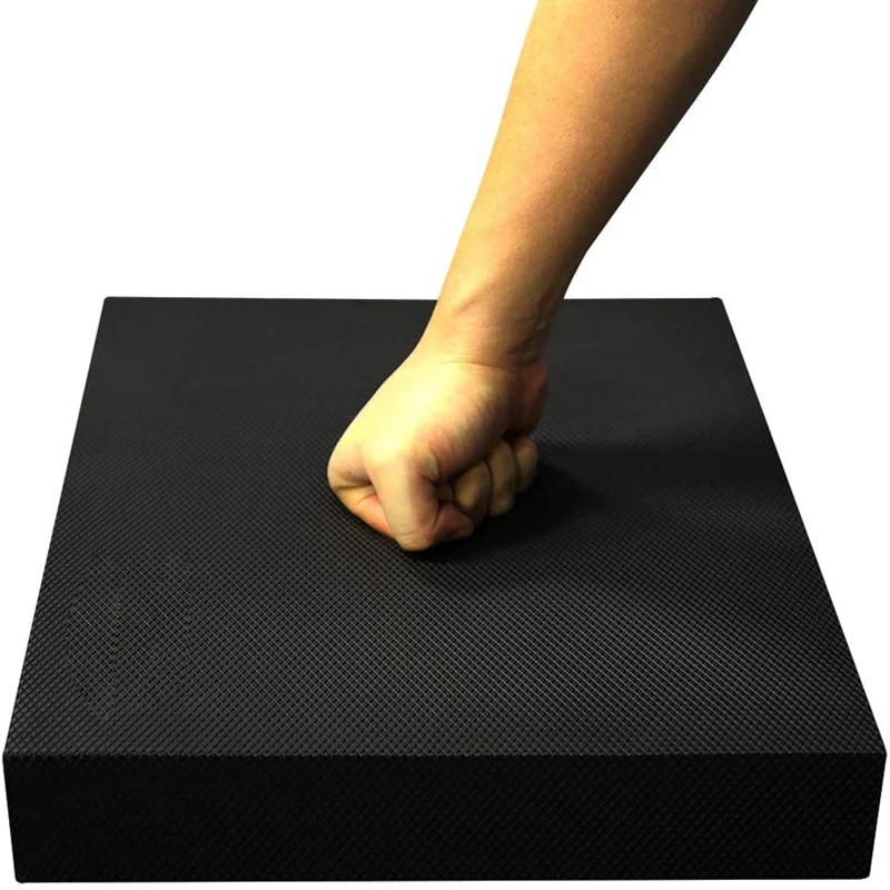 יוגה איזון משטח החלקה מעובה קצף איזון כרית יוגה אימון כושר הליבה איזון הכריעה - 4