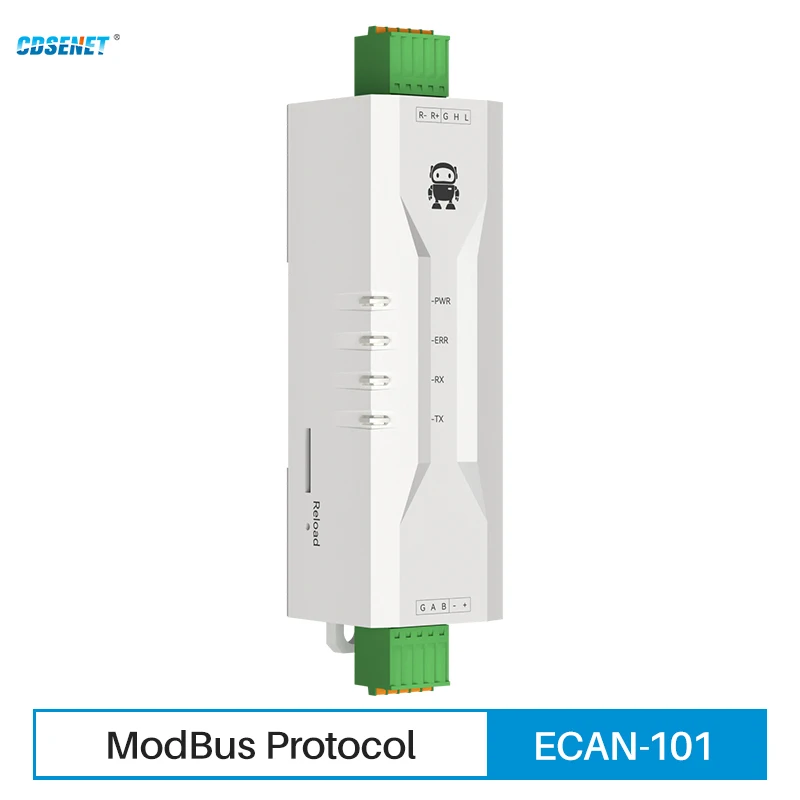 יכול להיות פרוטוקול טורי RS485 CANBUS ממיר CDSENT ECAN-101 Modbus כל-מסוף ממשק מסגרת תבניות הפקודה קצב שידור - 0