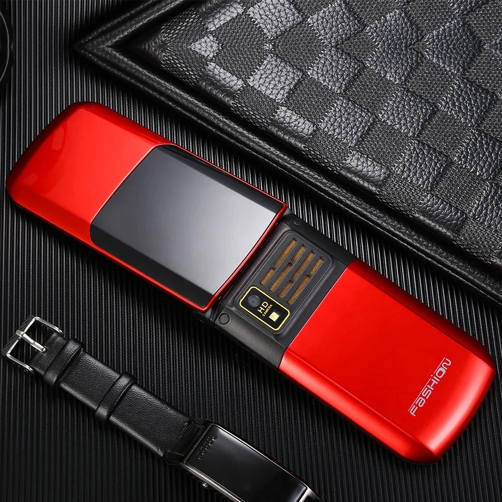 מותג חדש מקורי Yeemi NK2720 להפוך נייד ה-Sim כפול גוף מתכת מקלדת הטלפון הסלולרי לזכר אנשים בכירים הסלולר - 4