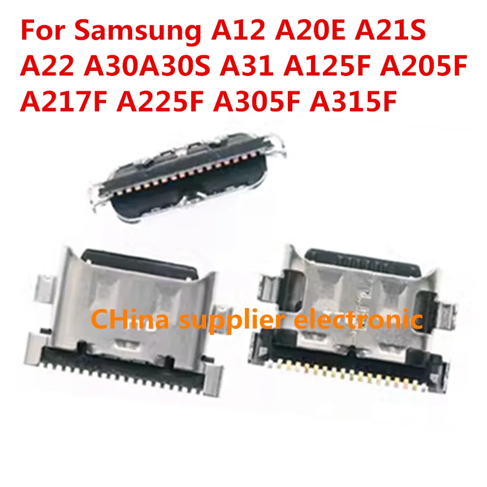 מטען USB לטעינה יציאת Dock Connector עבור Samsung A12 A20E A21S A22 A30 A30S A31 A125F A205F A217F A225F A305F A315F - 0