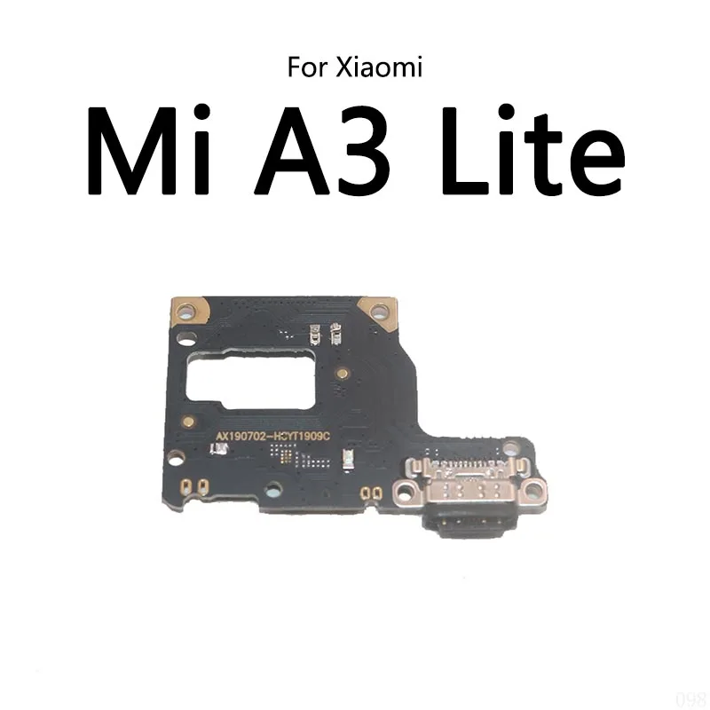 מטען USB מזח נמל ג ' ק שקע תקע מחבר להגמיש כבלים עבור Xiaomi Mi A1 A2 לייט A3 טעינה לוח מודול - 5