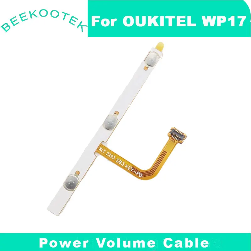 מקורי חדש Oukitel WP17 כוח נפח כבלים ו-SOS כפתור כבל flex FPC על OUKITEL WP17 טלפון חכם - 1