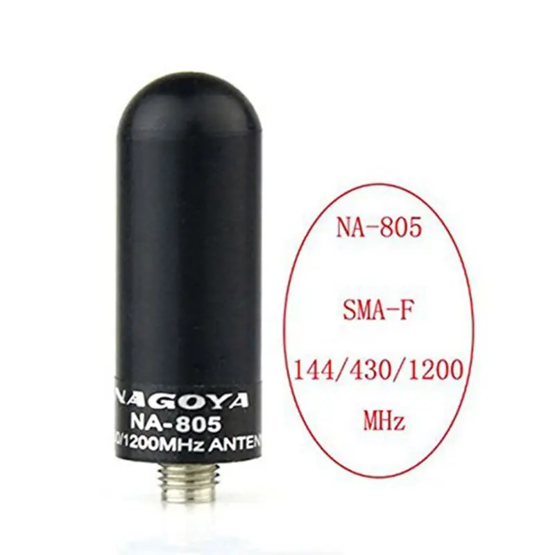 מקורי נאגויה NA-805 SMA נקבה Dual Band אנטנה קנווד GT-3-UV 5r ווקי טוקי 144/430/1200Mhz - 5