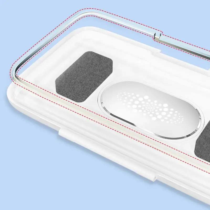 מקלחת מחזיק טלפון נייד טלפון סוגר את חדר האמבטיה רגישות גבוהה נייד טלפון הר עבור חדר האמבטיה - 1