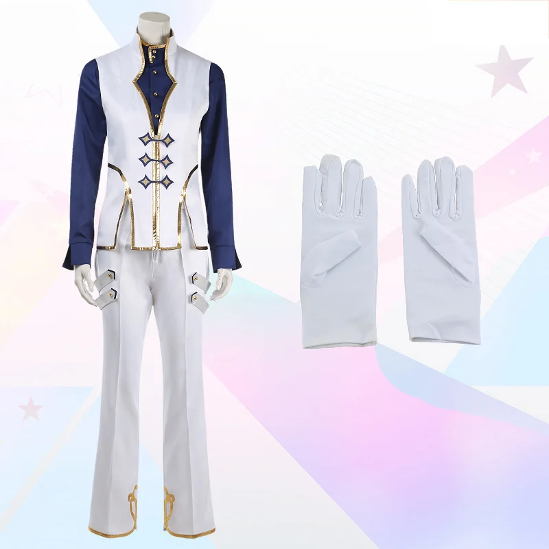 משחק אנסמבל כוכבים הנסיך אמגי Hiiro Cosplay תלבושות מפוארות החליפה מעיל אפוד חולצה מכנסיים ליל כל הקדושים מדים בהזמנה אישית - 5