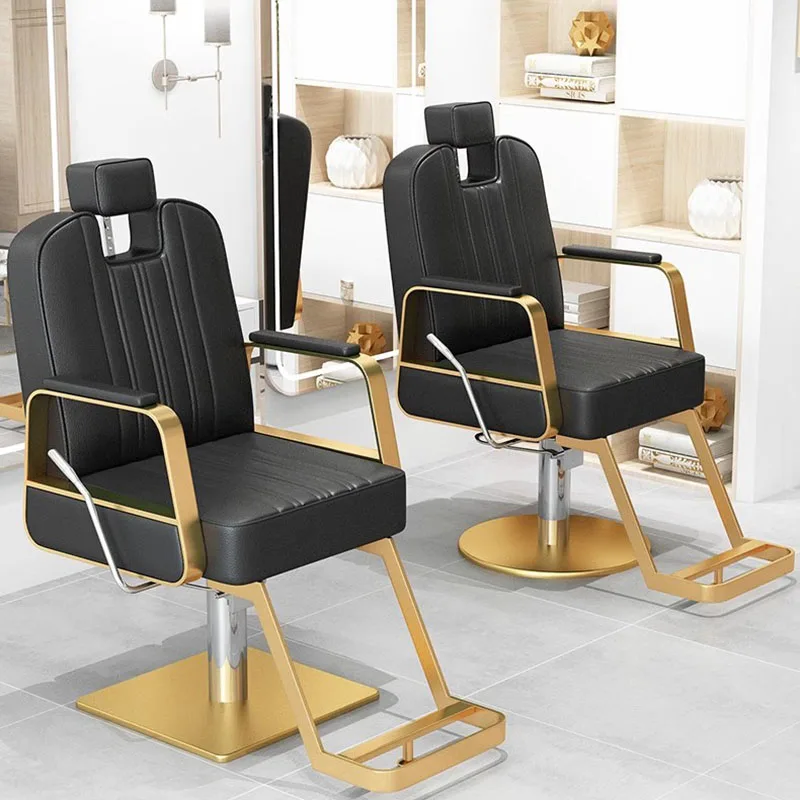 נשים שמפו סלון כיסא מספרה חיתוך השיער כורסה הכסא המסתובב קוסמטיים סטיילינג נייד Cadeira Ergonomica הספר Accesories - 3