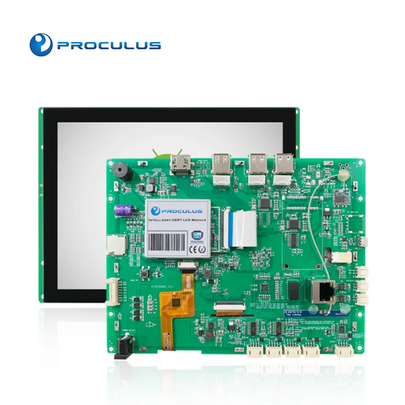 פרוקלס 8 אינץ Rk3188 TFT LCD פנל 1024*768 HD מסך מגע קיבולי אנדרואיד 8.1 מודול 1.6 ghz Quad-core A9 ARM 8GB Emmc 4.4 - 0