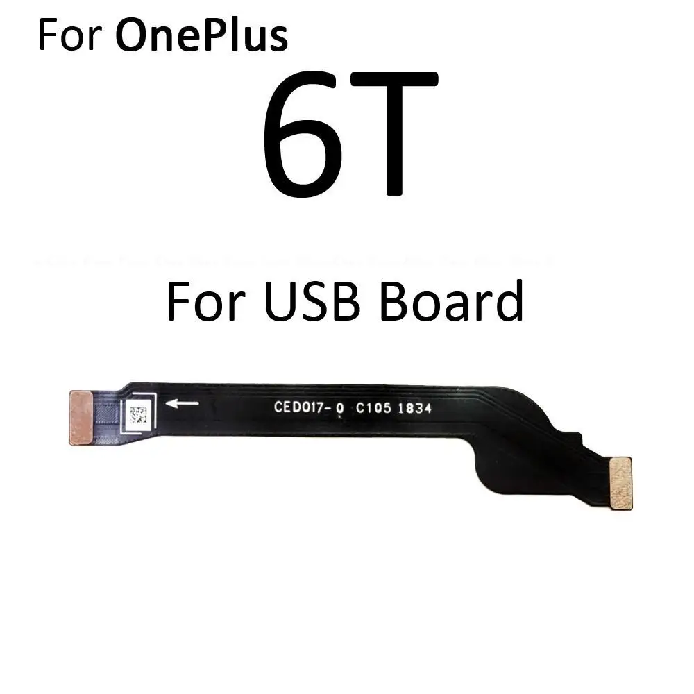 ראשי לוח Mainboard לוח האם LCD מחבר להגמיש כבלים עבור OnePlus 3 3T 5 5T 6 6T תיקון חלקים - 2
