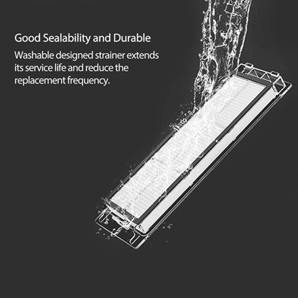 רחיץ HEPA המסנן חלקים עבור XiaoMi Roborock S5 S50 S51 S55 S5Max S6 E25 E35 מקס S6 טהור S6 מסנן ואקום אביזרים - 3