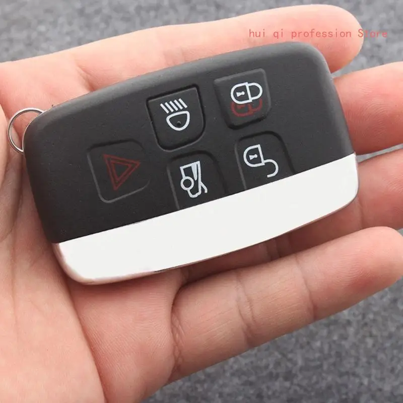 שדרוג Fob מפתח כיסוי חלופי המרוחק מפתח המכונית כיסוי למקרה מפתח הגנות מקרה 5-כפתור המפתח מגן מחזיק מפתחות H8WE - 4