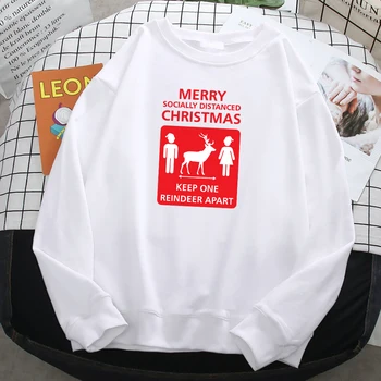 מרי חברתית הרחיק את חג המולד לשמור אחד Erindeer Apartman התחביב חג המולד מתנה חמה נוח ספורט אישיות החולצה